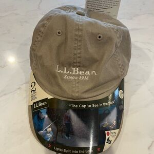 LL Bean Lighted Baseball Cap. If you need to walked the dog at this is for you.